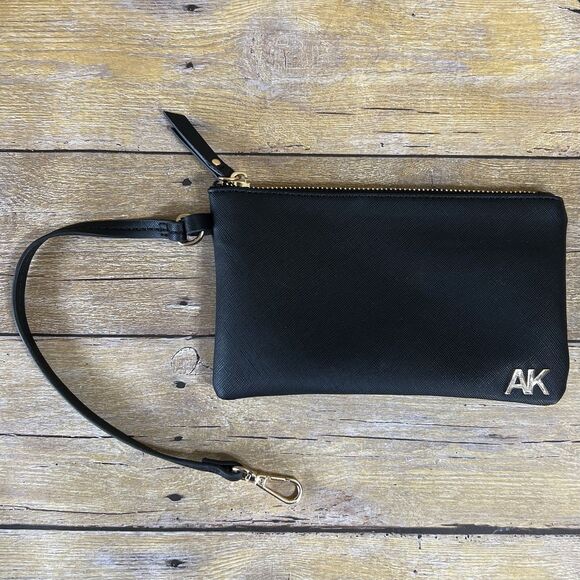 Anne Klein Structured Work Tote and Flap Pouch Bundle Black - Picture 11 of 16